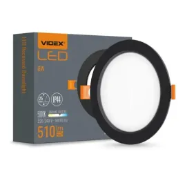 oprawa-sufitowa-wpuszczana-podtynkowa-led-videx-czarna-okragla-6w-420lm