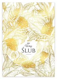 karnet-b6-slub-zlote-liscie-pionowy-z-kieszonka