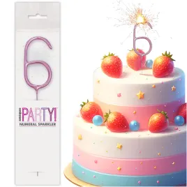 zimne-ognie-na-tort-cyfra-6-szesc-rozowe-dekoracja-w-ksztalcie-cyfry