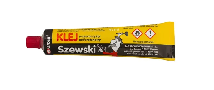 KLEJ SZEWSKI DO BUTÓW FILCU SKÓR SZKŁA GUMY 40 ml