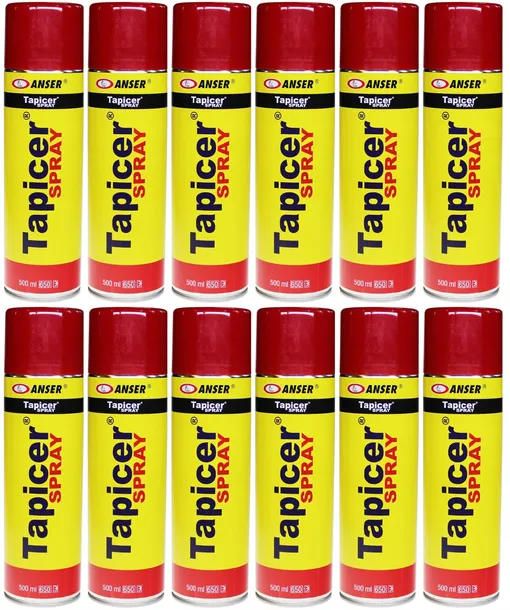 KLEJ TAPICERSKI SPRAY DO TKANIN SKÓRY GĄBKI, 500ml