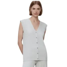 sweter-damski-zara-knitted-szary-kardigan-bez-rekawow