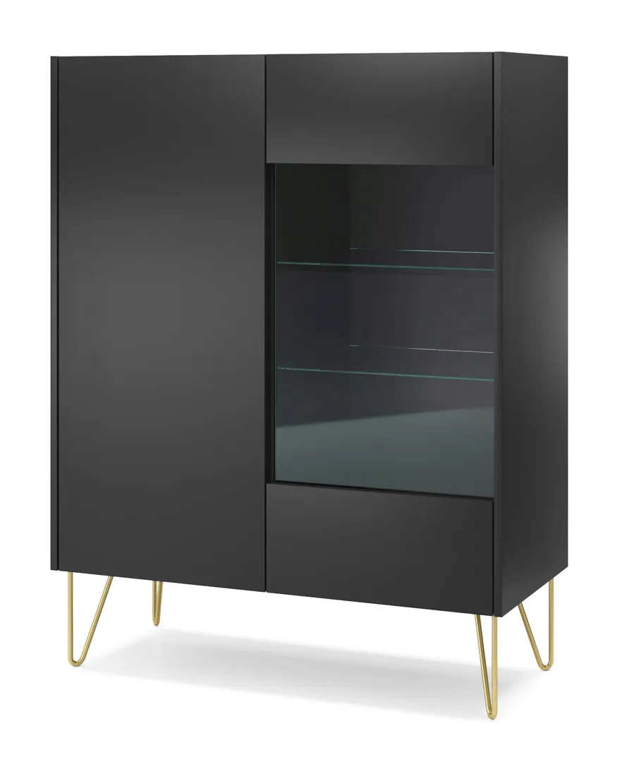 witryna-barek-wt-97-harmon-grafit-blat-marmur