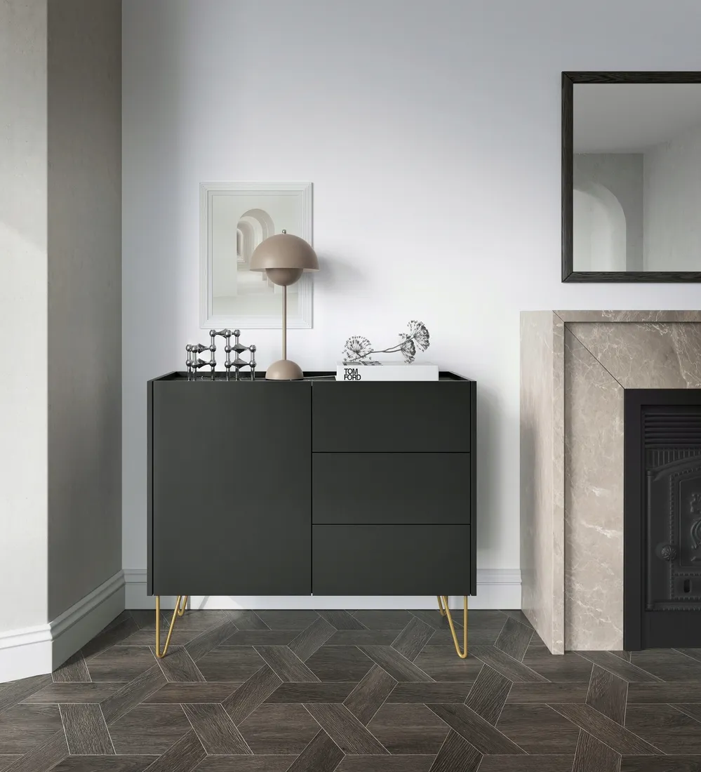 witryna-barek-wt-97-harmon-grafit-blat-marmur