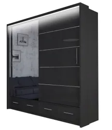 szafa-arko-przesuwna-z-lustrem-200-czarna-led
