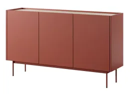 komoda-trzydrzwiowa-komi-144-ceramic-red-dab-linea-nogi-metal