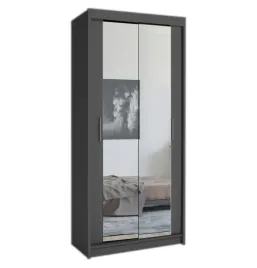 szafa-przesuwna-mini-90-lustro-szara