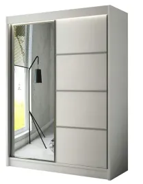 szafa-przesuwna-ako-200-cm-lustro-biala-opcja-led