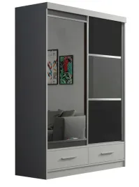 szafa-przesuwna-bis-150-lustro-szuflady-garderoba