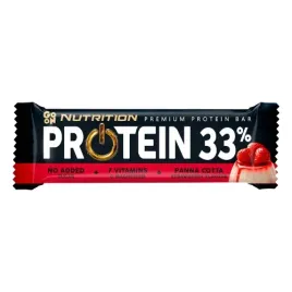 go-on-baton-proteinowy-33percent-panna-cotta-and-truskawka-50g-protein-bar