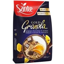 sante-granola-gold-czekolada-pomarancza-300g-chrupiace-platki-sniadaniowe