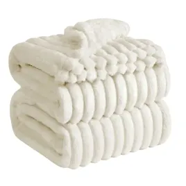 koc-aura-fluffy-ecru-200x220cm-miekki-cieply-przytulny