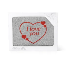 recznik-z-haftem-i-love-you-szary-bawelniany-super-pomysl-na-prezent
