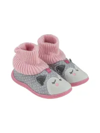 dziewczece-kapcie-sarenka-szare-bbs-shoes-r-24
