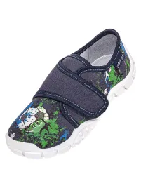 chlopiece-buty-na-rzep-z-nadrukiem-pilki-granatowe-viggami-r-30