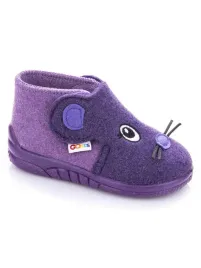 kapcie-dzieciece-z-myszka-welniane-fioletowe-go-kids-r-24