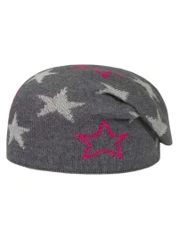 dziewczeca-czapka-beanie-dwustronna-szara-doll-r-53