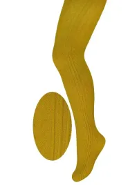 dziewczece-rajstopy-microfibra-3-d-jodelka-musztardowe-milusie-r-116-122