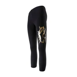 dziewczece-ocieplane-legginsy-ze-zlotym-koniem-czarne-tup-tup-r-128