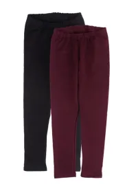 dziewczece-legginsy-ocieplane-2pak-bordowe-i-czarne-tup-tup-r-98