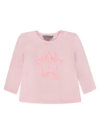 bluzka-dziewczeca-z-dlugim-rekawem-rozowa-make-a-wish-kanz-r-62