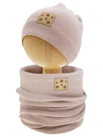 dziewczecy-komplet-czapka-komin-pudrowy-nicol-r-92-98