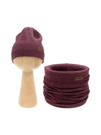 dziewczecy-komplet-czapka-komin-bordowy-nicol-r-104-110