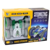 zielone-auto-sterowane-dym-material-plastik