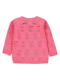dziewczecy-niemowlecy-sweter-rozpinany-rozowy-kanz-r-62-68