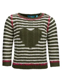 dziewczecy-sweter-serce-zielone-paski-lief-r-62