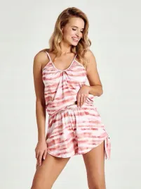 damska-pizama-na-ramiaczka-bawelniana-letnia-taro-r-xl