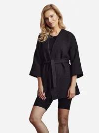 kimono-damskie-bawelniane-czarne-taro-r-l