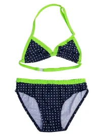 bikini-granatowe-w-groszki-zielona-lamowka-r-104-110