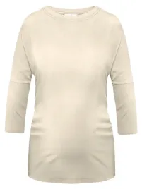 damska-bluzka-ciazowa-rekaw-3-4-basic-ecru-bellybutton-maternity-r-m