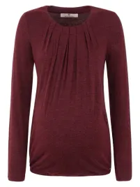 damska-bluzka-do-karmienia-bordowa-bellybutton-maternity-r-xl