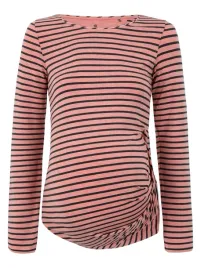 damska-bluzka-ciazowa-w-paski-rozowa-bellybutton-maternity-r-xl
