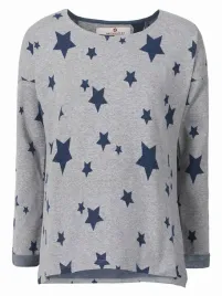 damska-bluzka-ciazowa-z-dlugim-rekawem-w-gwiazdy-szara-bellybutton-maternit