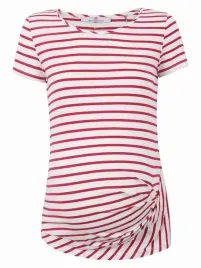 damska-bluza-ciazowa-w-paski-czerwona-bellybutton-maternity-r-m