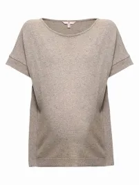 damska-bluzka-ciazowa-z-krotkim-rekawem-bezowa-bellybutton-maternity-r-xs