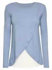 damska-koszula-do-karmienia-z-dlugim-rekawem-blekitna-bellybutton-maternity