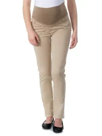 damskie-spodnie-ciazowe-chino-bezowe-bellybutton-r-48