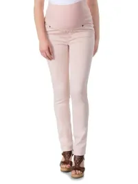 damskie-spodnie-ciazowe-slim-rozowe-bellybutton-r-38