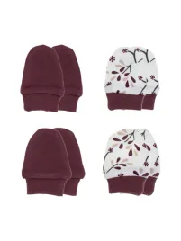 dziewczece-rekawiczki-4-pak-kwiaty-kremowe-nicol-r-onesize