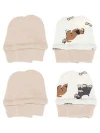 4-pak-niemowlece-rekawiczki-bawelniane-pieski-nicol-r-onesize