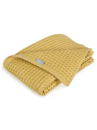 niemowlecy-kocyk-90x90-waffle-pomaranczowy-ceba-baby