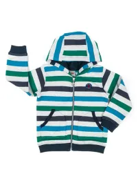 chlopieca-bluza-z-kapturem-w-niebiesko-zielone-paski-kanz-r-74