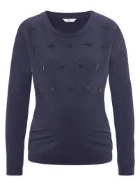 damski-sweter-ciazowy-granatowy-bellybutton-maternity-r-m