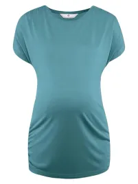 damska-bluzka-z-krotkim-rekawem-zielona-bellybutton-maternity-r-s