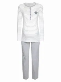 damska-pizama-ciazowa-dluga-bialo-szara-bellybutton-r-xxl