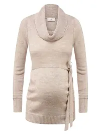 damski-sweter-ciazowy-z-golfem-bezowy-bellybutton-maternity-r-l